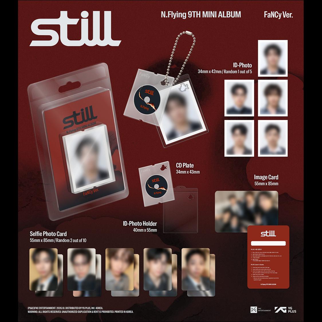 [Pre-order] N.Flying Still FaNCy Ver. KPOP Sealed Album + Free Gift