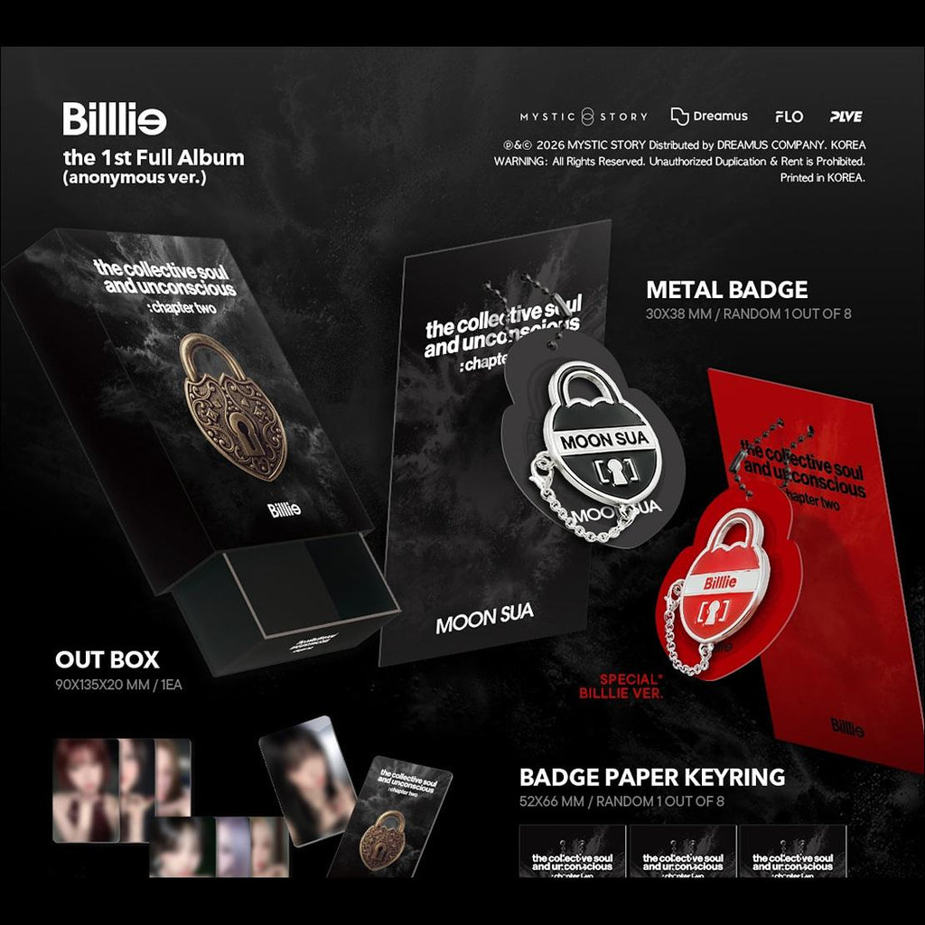 Billlie [the collective soul and unconscious: chapter two] anonymous ver. + Free Gift