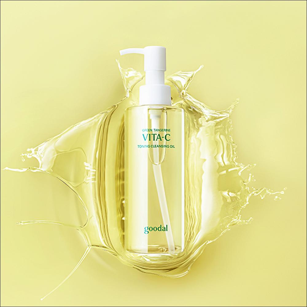 [Goodal] Green Tangerine Vita C Toning Cleansing Oil - Brightening & Deep Pore Cleansing, 200ml | Olive's K-beauty