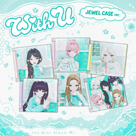 [Pre-order] MW:MEU 1st Mini Album With U Jewel Case ver. KPOP Sealed + Free Gift