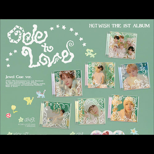 (Jewel Ver.) NCT WISH [Ode to Love] 1st Album + free gift