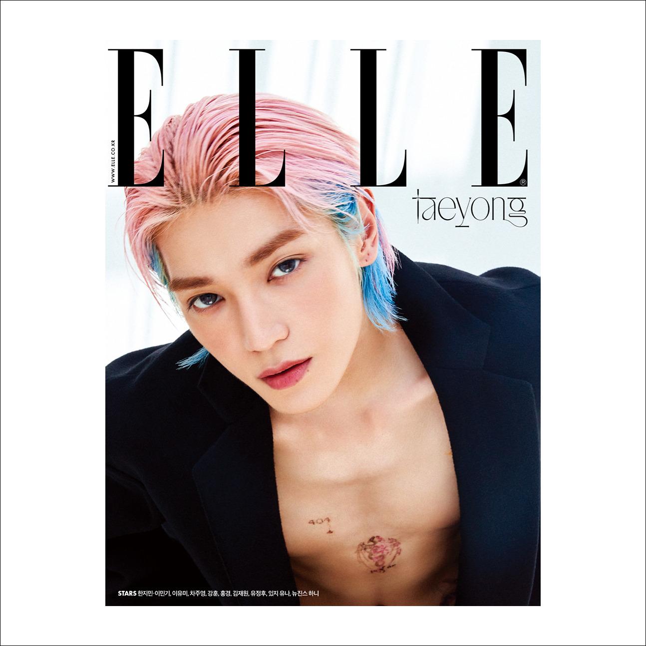 Taeyong (NCT) ELLE Korea Magazine (Sept. 2023) + Free Gift