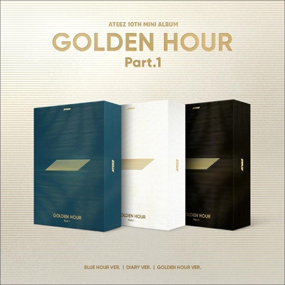 ATEEZ - GOLDEN HOUR : Part.1 (BLUE HOUR VER. / DIARY VER. / GOLDEN HOUR VER.)