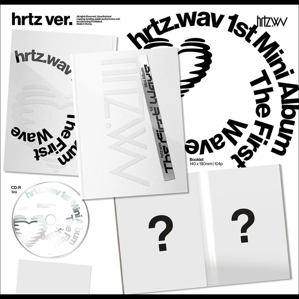 hrtz.wav [The First Wave] 1st Mini Album (hrtz ver.) + Free Gift