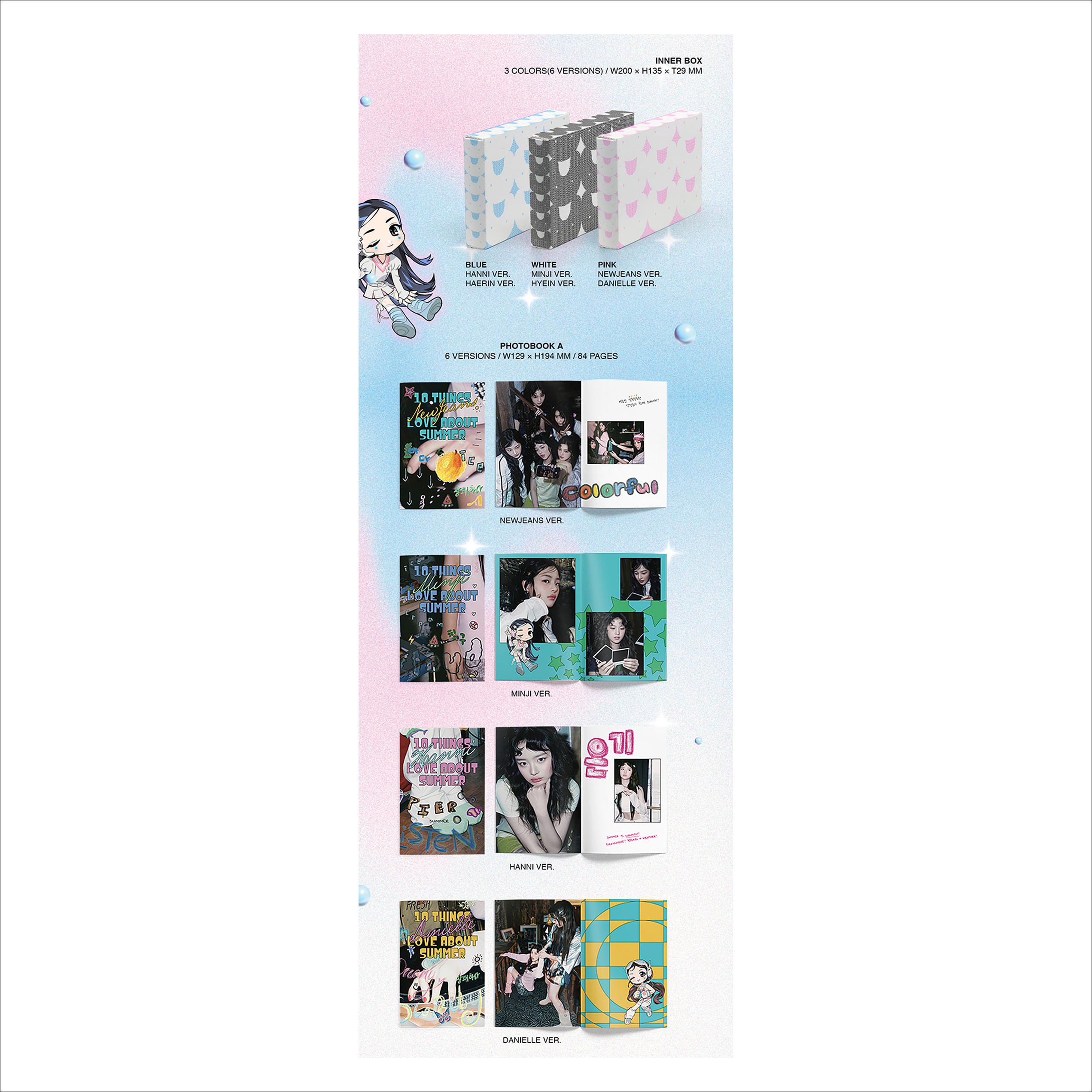 NewJeans - Get Up Bunny Beach Bag Ver.(Standard A ver.)