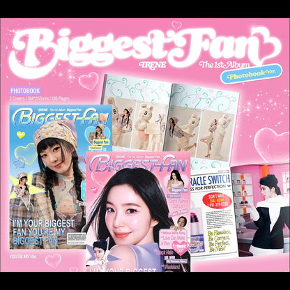 (Photobook Ver.) IRENE (Red Velvet) [Biggest Fan] 1st Album + Free Gift
