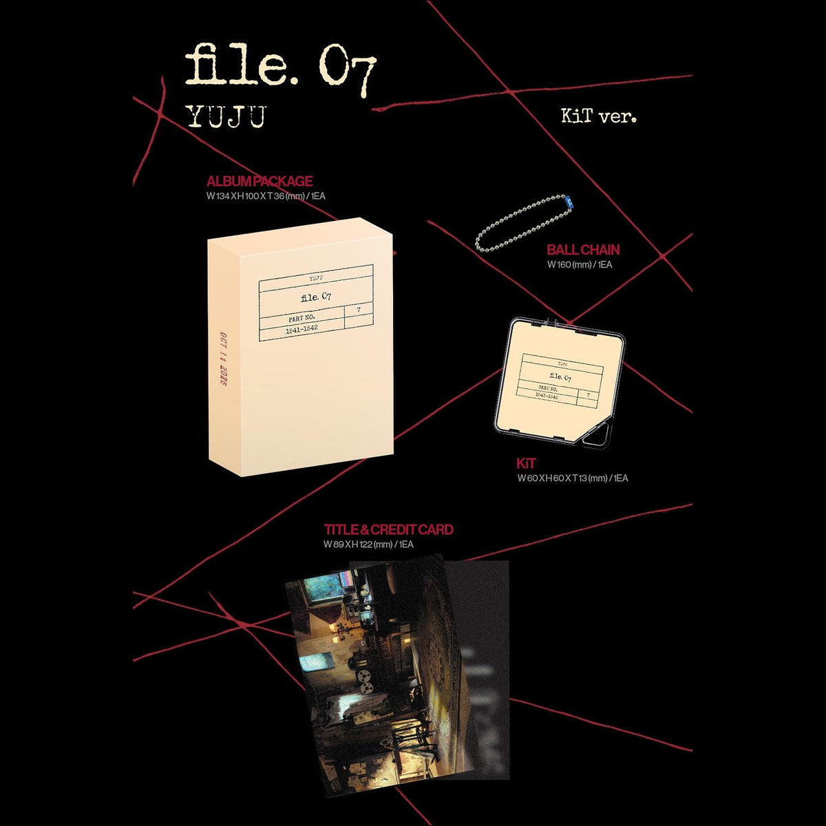 [Pre-order] YUJU GFRIEND 4th Mini Album file 07 KiT Ver KPOP Album Sealed + Free Gift