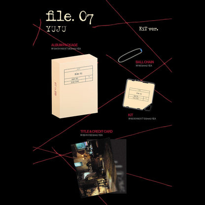 [Pre-order] YUJU GFRIEND 4th Mini Album file 07 KiT Ver KPOP Album Sealed + Free Gift