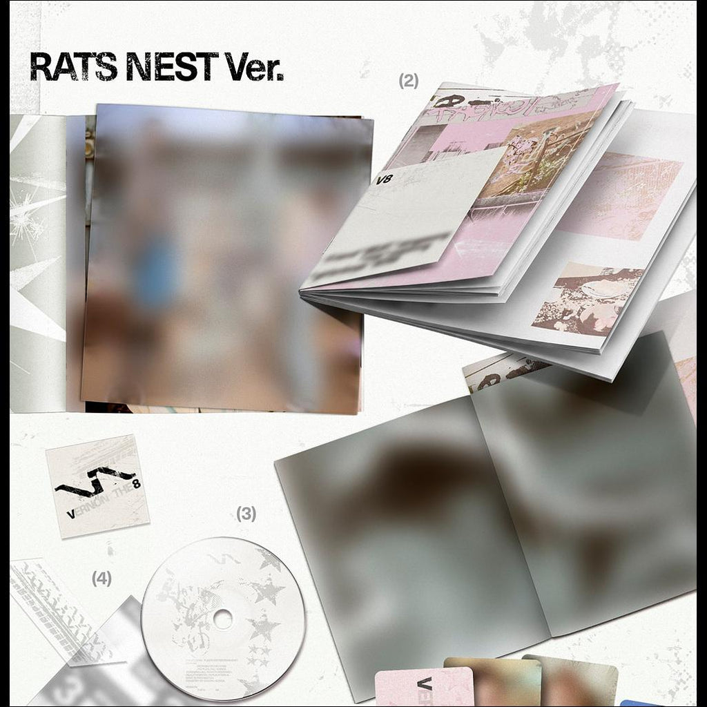 [Official] V8 (SEVENTEEN) - [V8] 1st Mini Album (Version Choice)