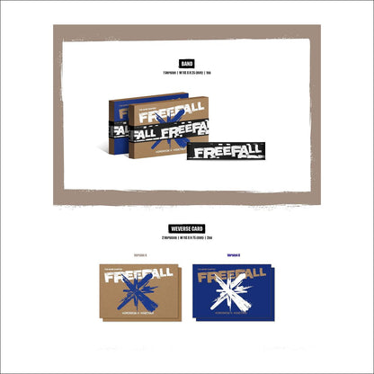 TXT (TOMORROW X TOGETHER) - THE NAME CHAPTER : FREEFALL (Weverse Albums ver.)