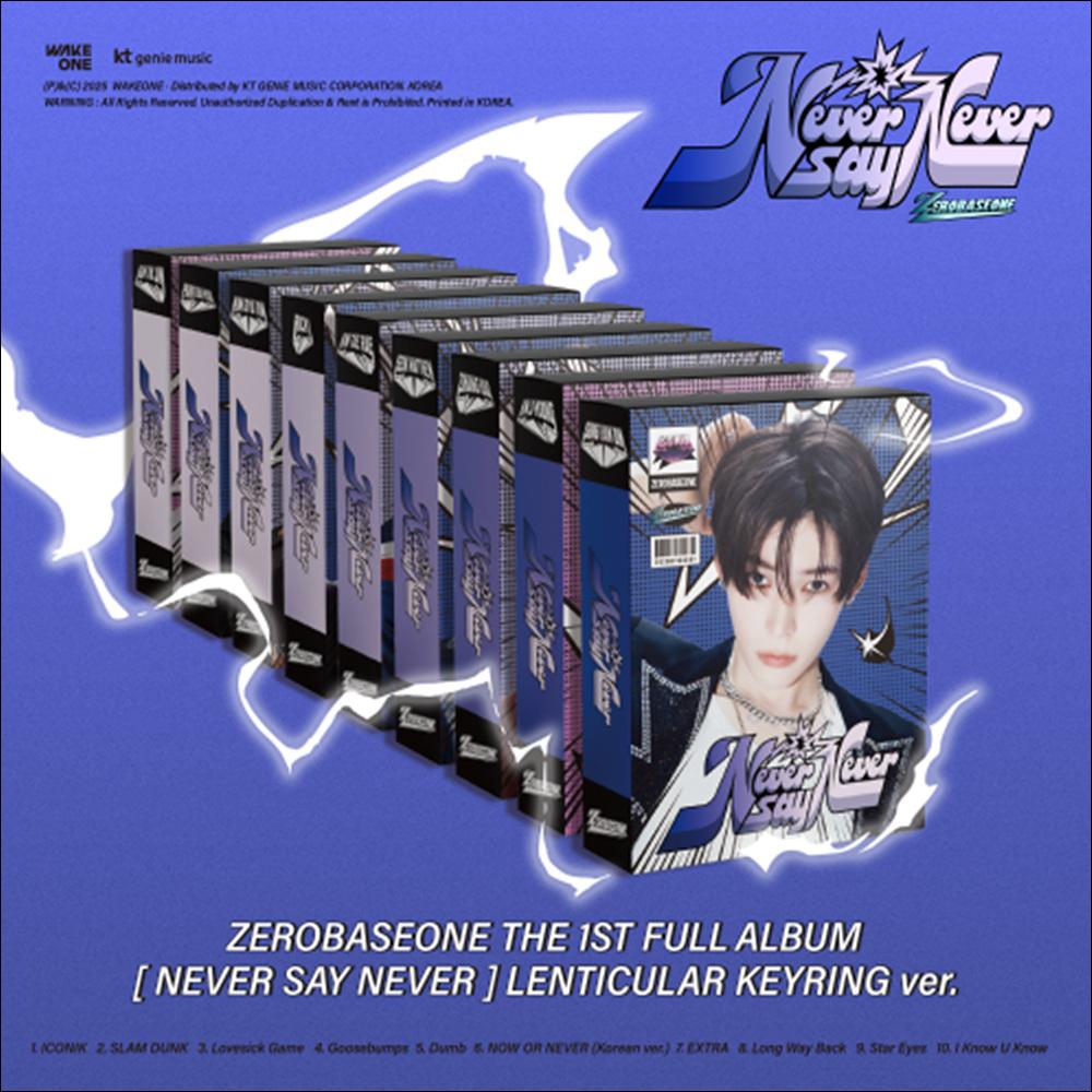 ZEROBASEONE [NEVER SAY NEVER]_LENTICULAR KEYRING Ver.