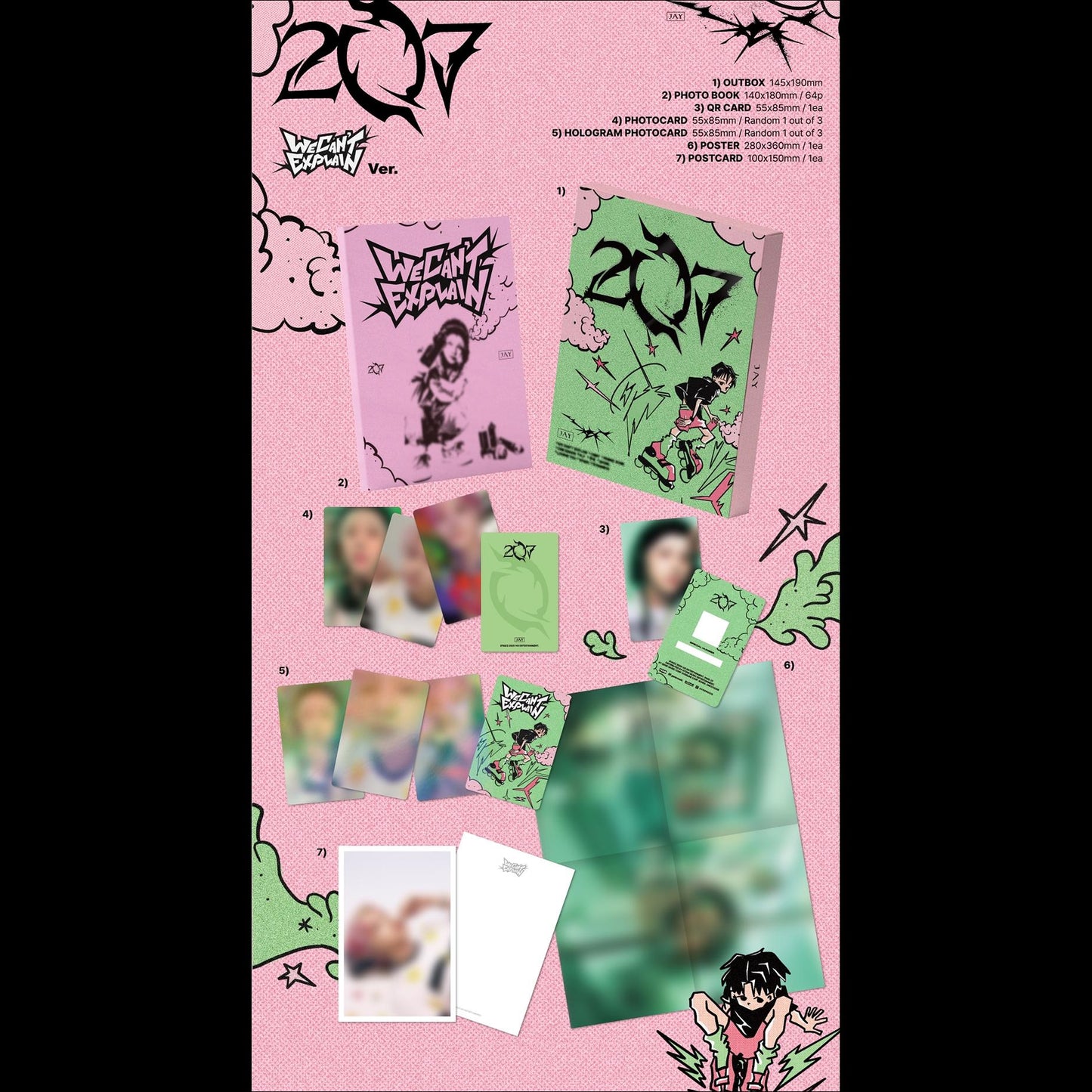 JAY (Kim Jin-hwan of iKON) - 207 1st Solo Album