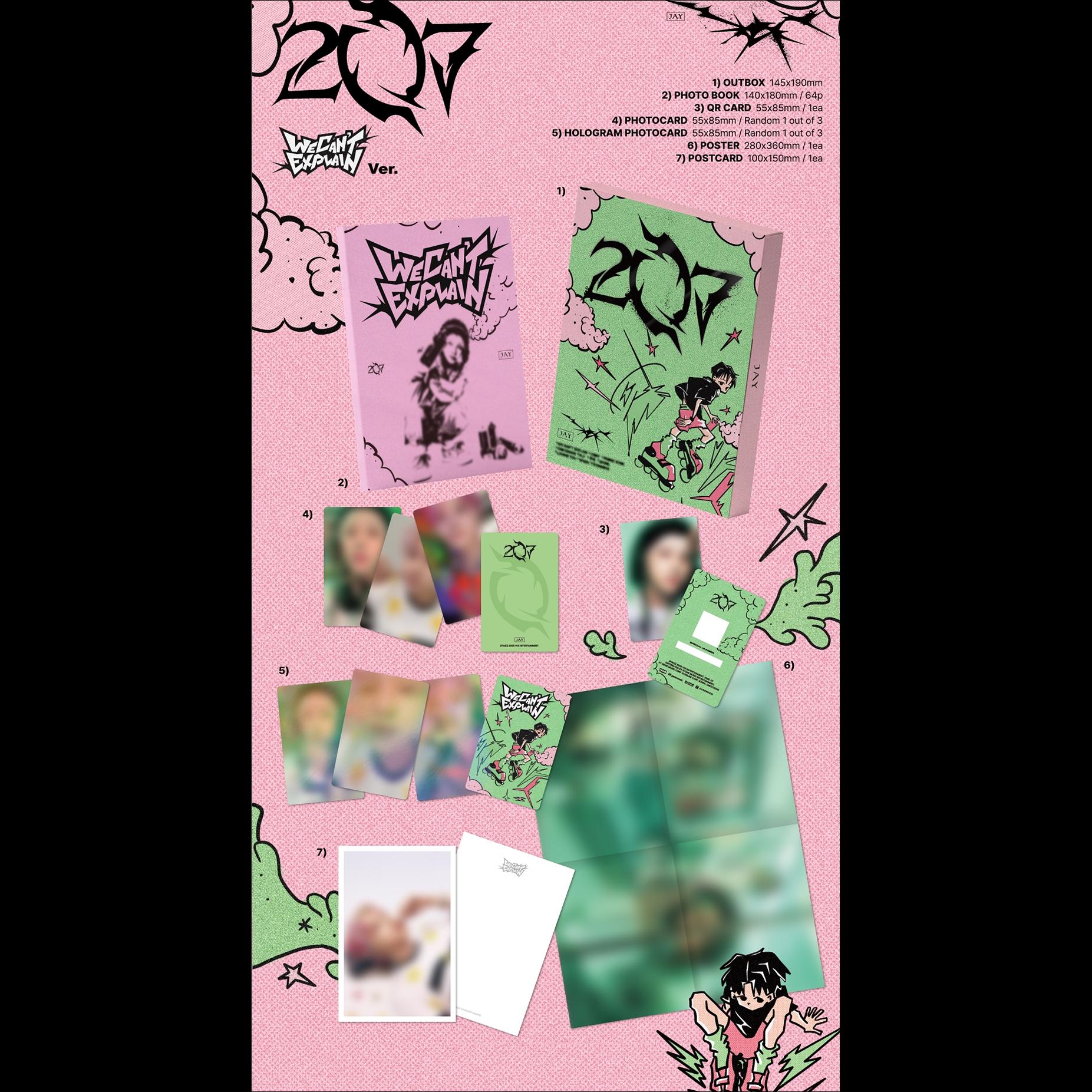 JAY (Kim Jin-hwan of iKON) - 207 1st Solo Album
