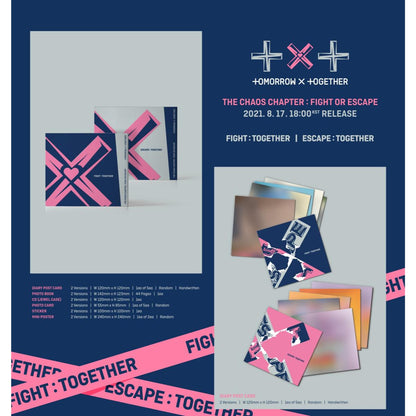 TXT - THE CHAOS CHAPTER : FIGHT OR ESCAPE TOGETHER Ver.