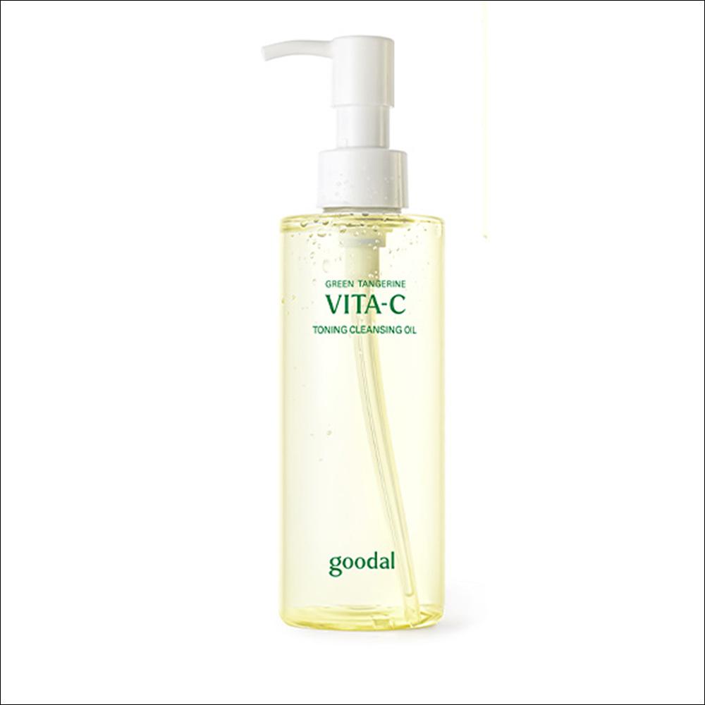 [Goodal] Green Tangerine Vita C Toning Cleansing Oil - Brightening & Deep Pore Cleansing, 200ml | Olive's K-beauty