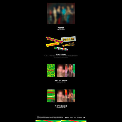 [Pre-order] ENHYPEN - THE SIN  BLISS (TAKE 1 Ver./TAKE 2 Ver./TAKE 3 Ver./TAKE 4 Ver.) + Free Gift