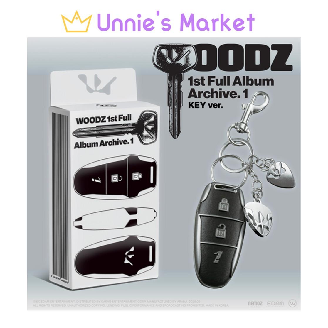 WOODZ [Archive. 1] Key Ver. / 1st Full Album + Free Gift
