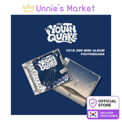 [SET/Pre-order] V01D YOUTHQUAKE (YOUTH ver. / QUAKE ver.) KPOP Sealed Album + Free Gift