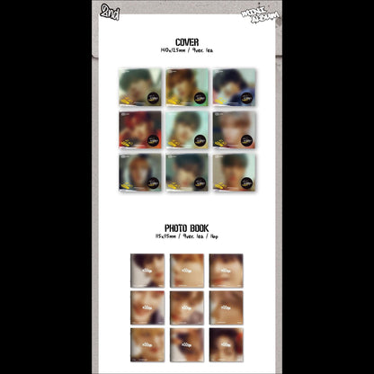 n.SSign 2nd MINI ALBUM 'Happy &' (Digipack ver.)
