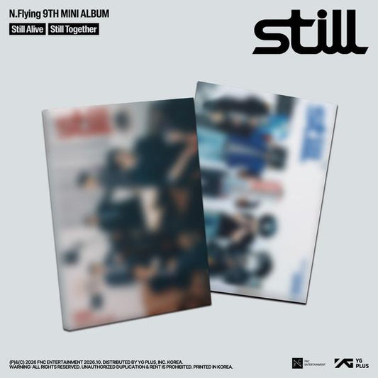 [Pre-order] N.Flying Still Photobook Ver. (Still Alive Ver. / Still Together Ver.) KPOP Sealed Album + Free Gift