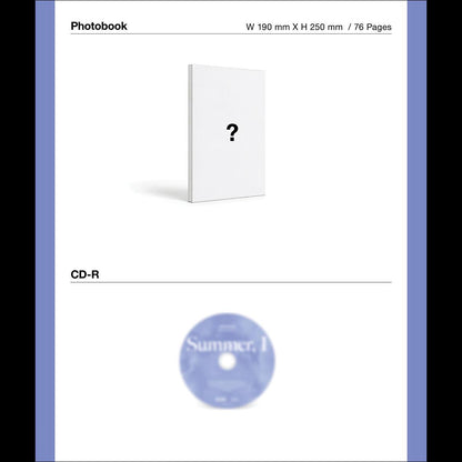 [Pre-order] JEONG EUNJI [SUMMER,_I] 5th Mini Album + Free Gift