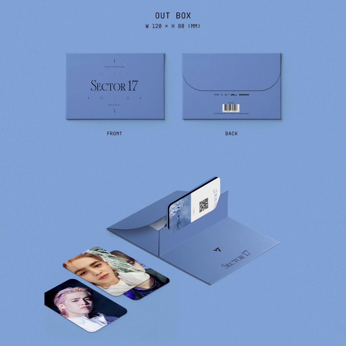 SEVENTEEN - SECTOR 17 Weverse Albums ver. (RANDOM)