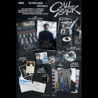 (Photobook Ver.) MINHO (SHINee) CALL BACK The 1st Album