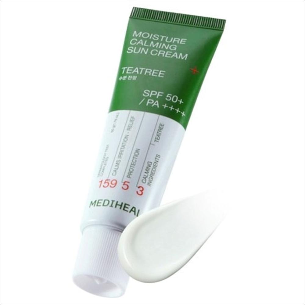 [Mediheal] Watermide Moisture Soothing Sun Cream SPF50+ PA++++ - Hydrating & Non-Greasy Sun Protection, 50ml | Olive's K-beauty
