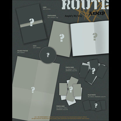 AxMxP [Amplify My Way] (ROUTE ver.) (CD) + Free Gift