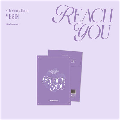 YERIN [REACH YOU] Platform ver. + Free Gift