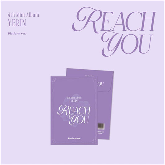 YERIN [REACH YOU] Platform ver. + Free Gift