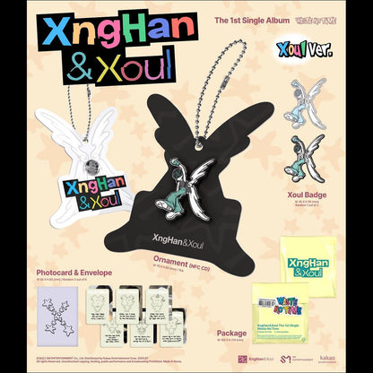 (Xoul Ver.) XngHan&Xoul [Waste No Time] 1st Single Album