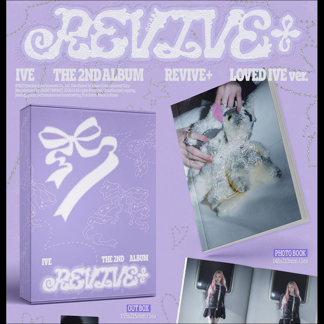 (LOVED IVE ver.) IVE [REVIVE+] The 2nd Album + Free Gift
