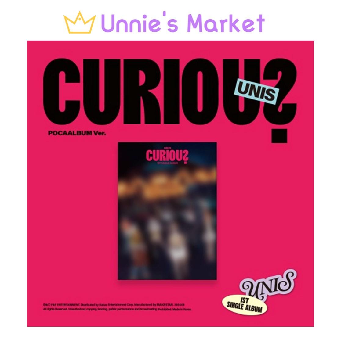 UNIS - CURIOUS POCAALBUM Ver. Album