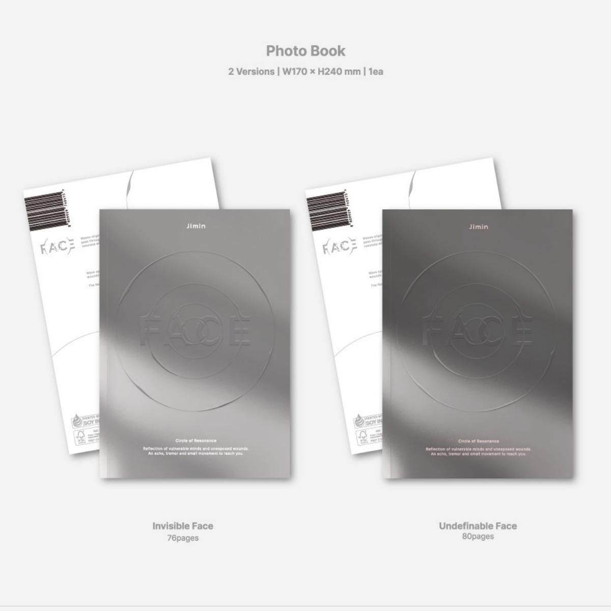 [Album Only/No POB] JIMIN(BTS) FACE Album