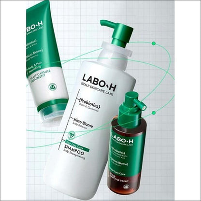 [LABO-H] Probiotics Hair Loss Care Shampoo 610ml - Scalp Strengthening Clinic & Anti-Hair Loss (Authentic)