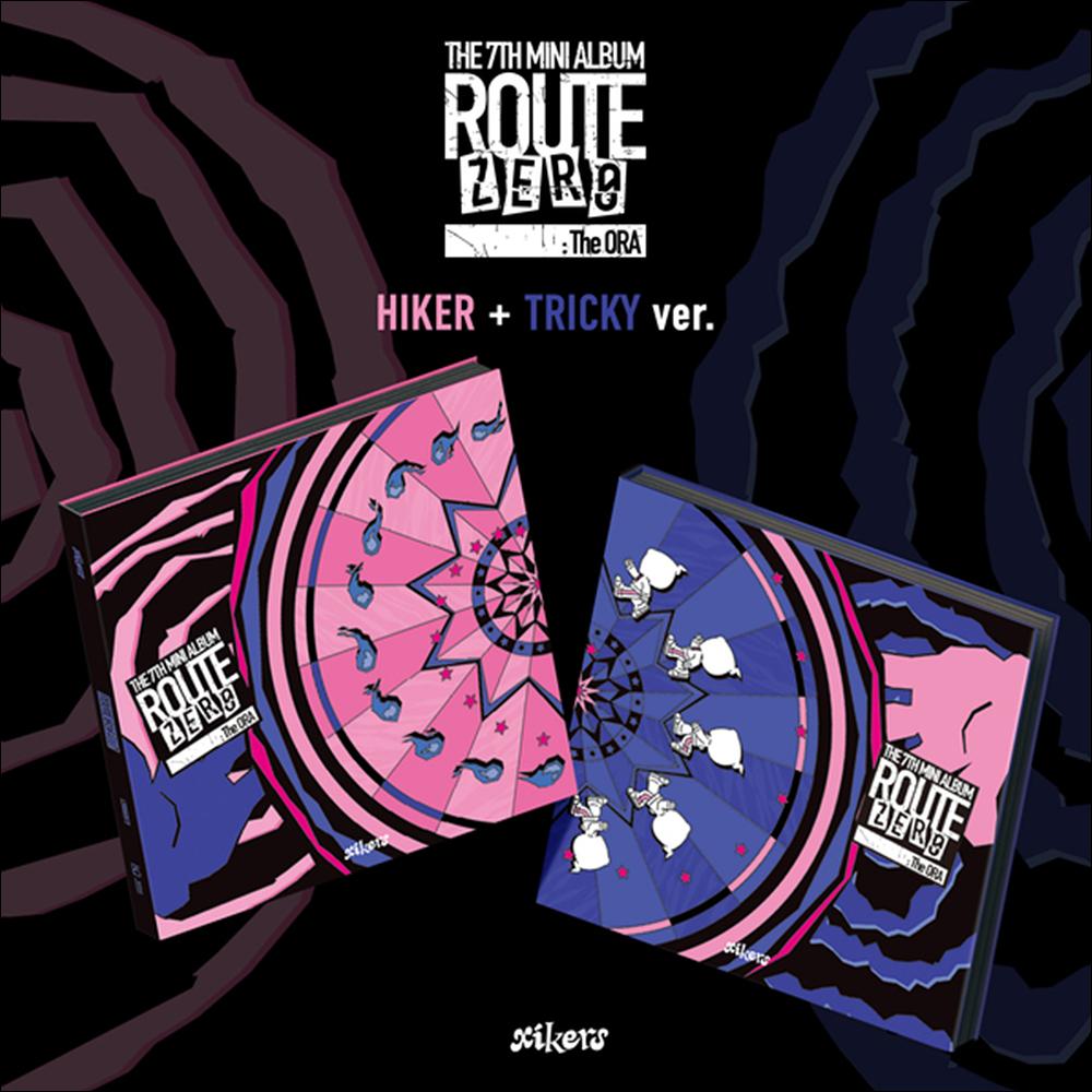 xikers 7TH MINI ALBUM [ROUTE ZERO The ORA] (TRICKY ver. / HIKER ver.) + Free Gift