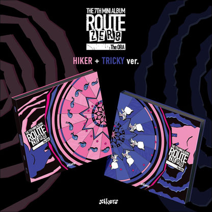 xikers 7TH MINI ALBUM [ROUTE ZERO The ORA] (TRICKY ver. / HIKER ver.) + Free Gift