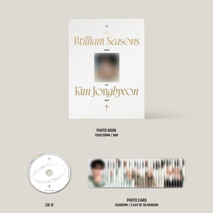 KIM JONGHYEON (NU'EST) - Brilliant Seasons / 2nd Mini Album