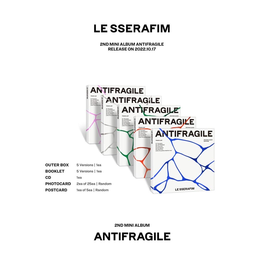 LE SSERAFIM - ANTIFRAGILE Compact Ver.