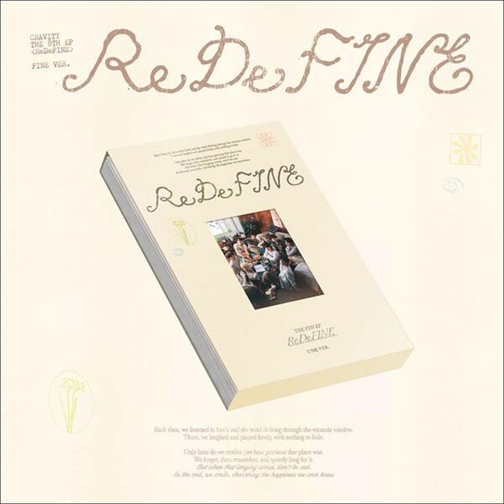 (FINE Ver.) CRAVITY [ReDeFINE] THE 8TH EP Album + Free Gift