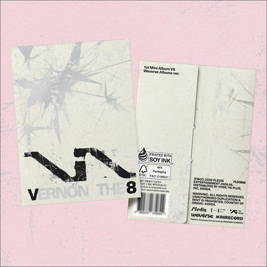 [Official] V8 (SEVENTEEN) - [V8] 1st Mini Album (Weverse Albums ver.)