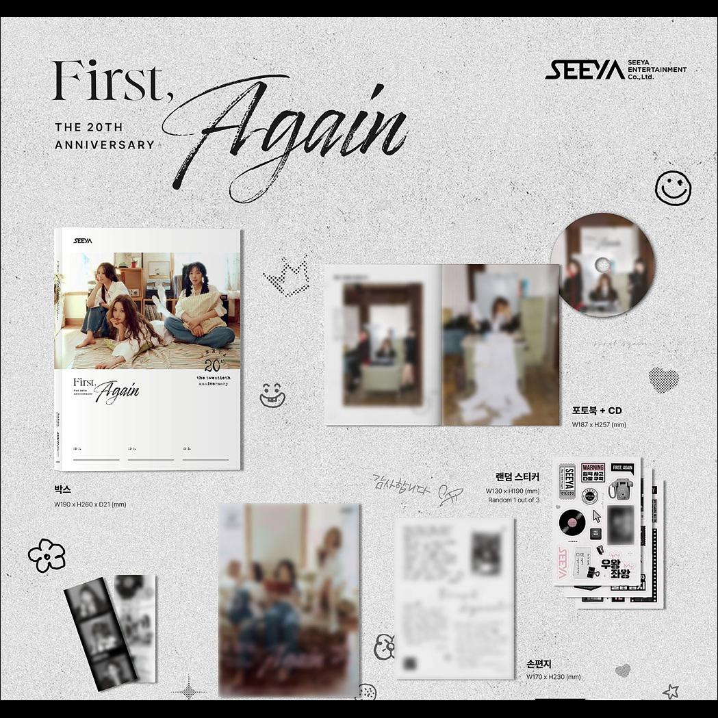 SEEYA [First, Again] 20th Anniversary Album + Free Gift