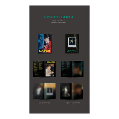 BAEKHYUN (EXO) - Bambi Photobook Ver. Album