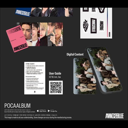 AND2BLE [Sequence 01 Curiosity] 1st Mini Album (POCAALBUM ver.) + Free Gift