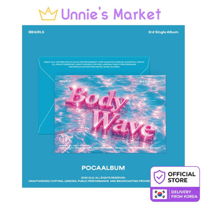 [Pre-order] BBGIRLS [BODY WAVE] POCA Album ver. + Free Gift