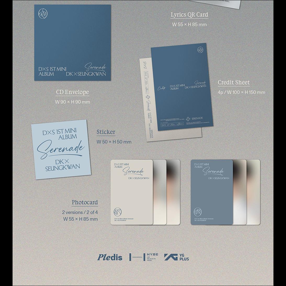 DK X Seungkwan - Serenade COMPACT Ver. + Free Gift