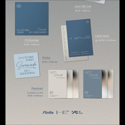 DK X Seungkwan - Serenade COMPACT Ver. + Free Gift