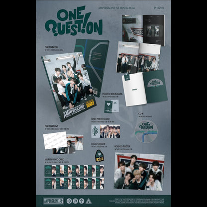 AMPERS&ONE - ONE QUESTION (CD) 1st Mini Album