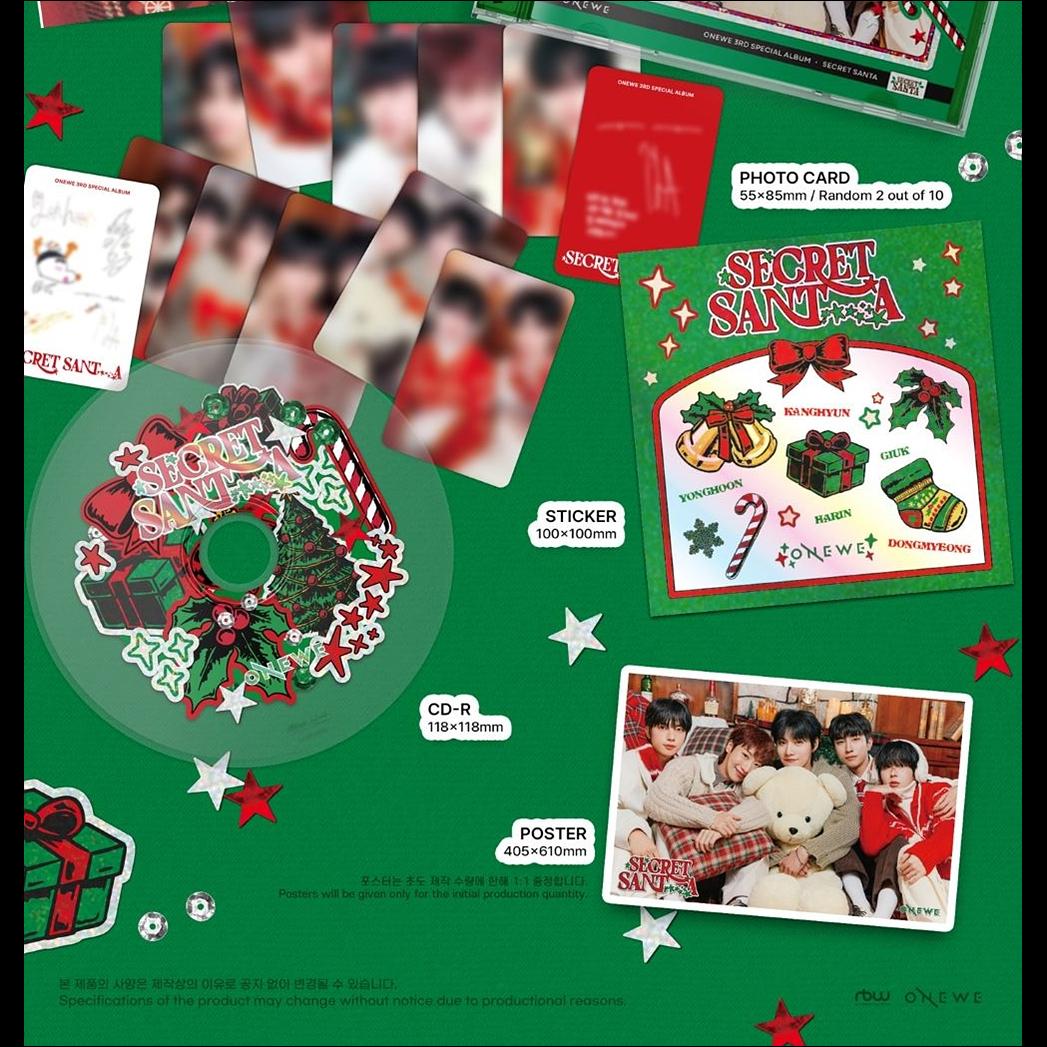 ONEWE - SECRET SANTA 3rd Special Album